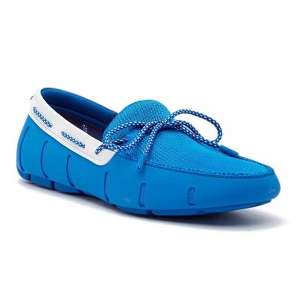 Swims Men's Braided Lace Loafer 21215-487-9 Blue Skies Size US 9 - Picture 1 of 7